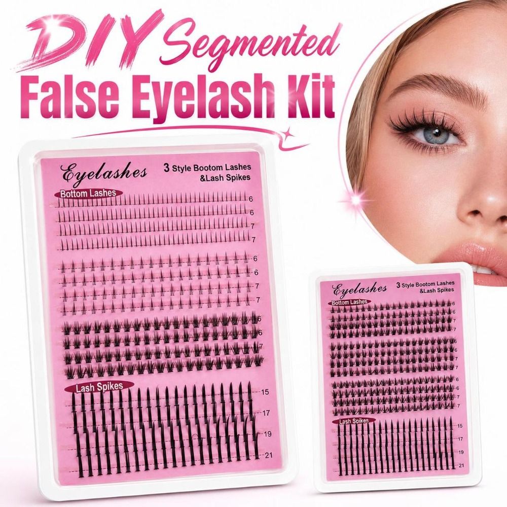 Eyelash Extension Anime Style - Enlarge Eyes DIY Segmented eyelash set