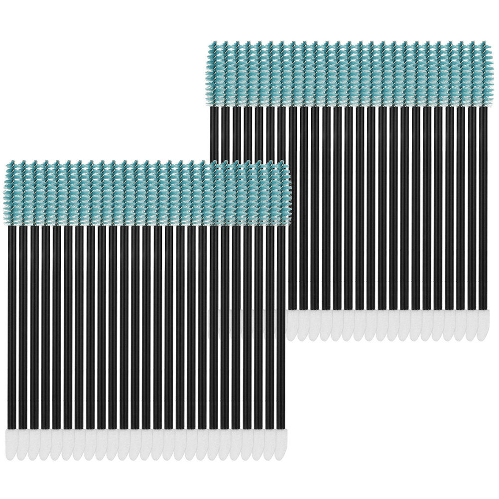 Eyelash Extensions - 50Pcs Eyebrow Applicator Brush Disposable Lash