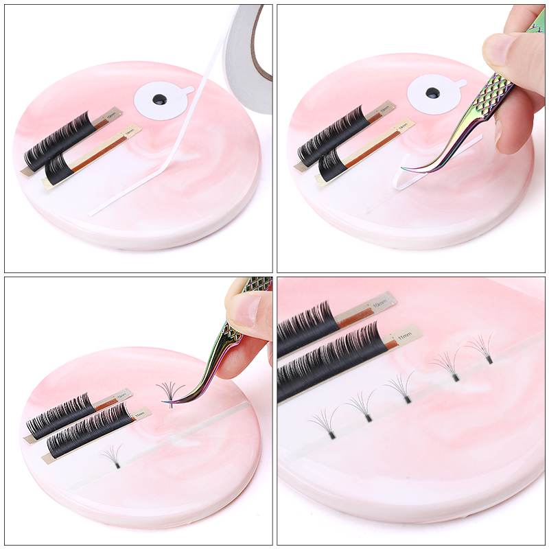 40m/Set Easy fan Tapes 3D Volu - Eyelash Extension Fan 评论和价格