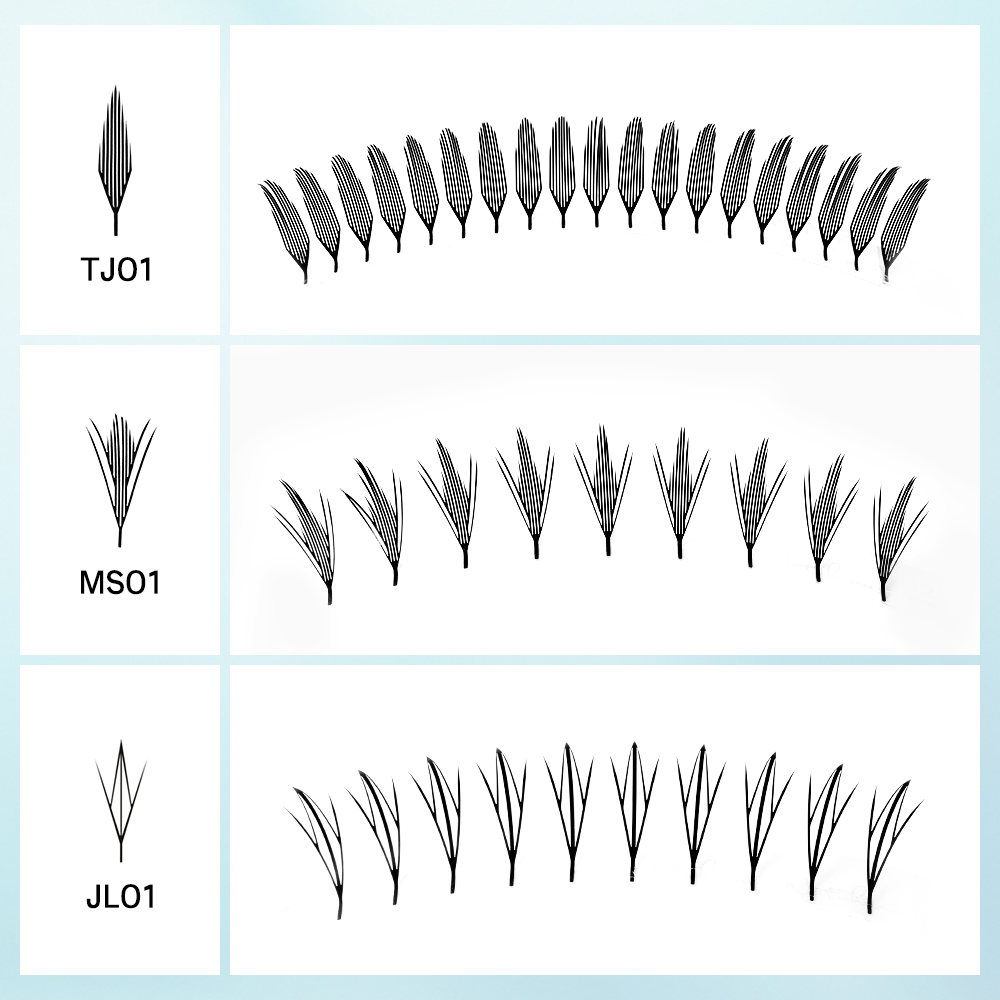 NATUHANA Narrow Spiky Premade  - Eyelash Extension Anime Style 评论和价格