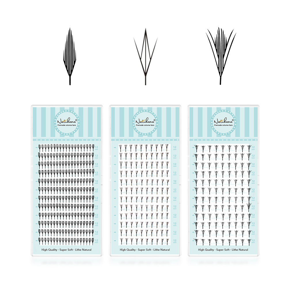 NATUHANA Narrow Spiky Premade  - Eyelash Extension Anime Style 评论和价格