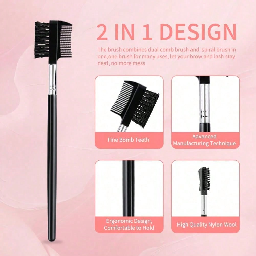 1PC Eyelash Comb & Eyebrow Bru - Eyelash Extensions 评论和价格