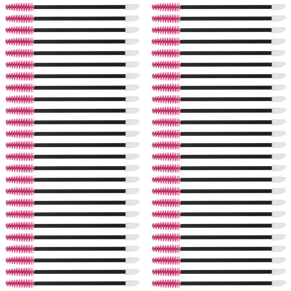 50Pcs Eyebrow Applicator Brush - Eyelash Extensions 评论和价格