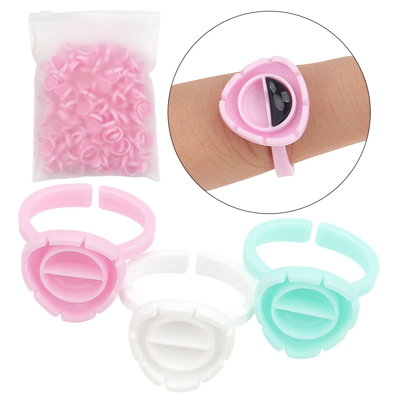 100Pcs Disposable Eyelash Exte - Eyelash Extension Fan 评论和价格