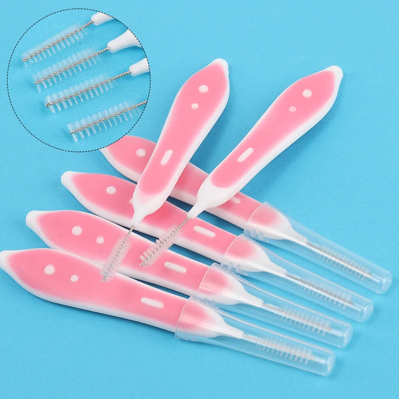10 Pcs Eyebrow Brushes Mini Br - Eyelash Extensions 评论和价格