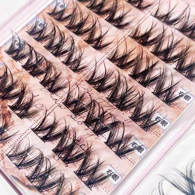 Anime W-Shaped Thick Single Cl - Eyelash Extension Anime Style 评论和价格