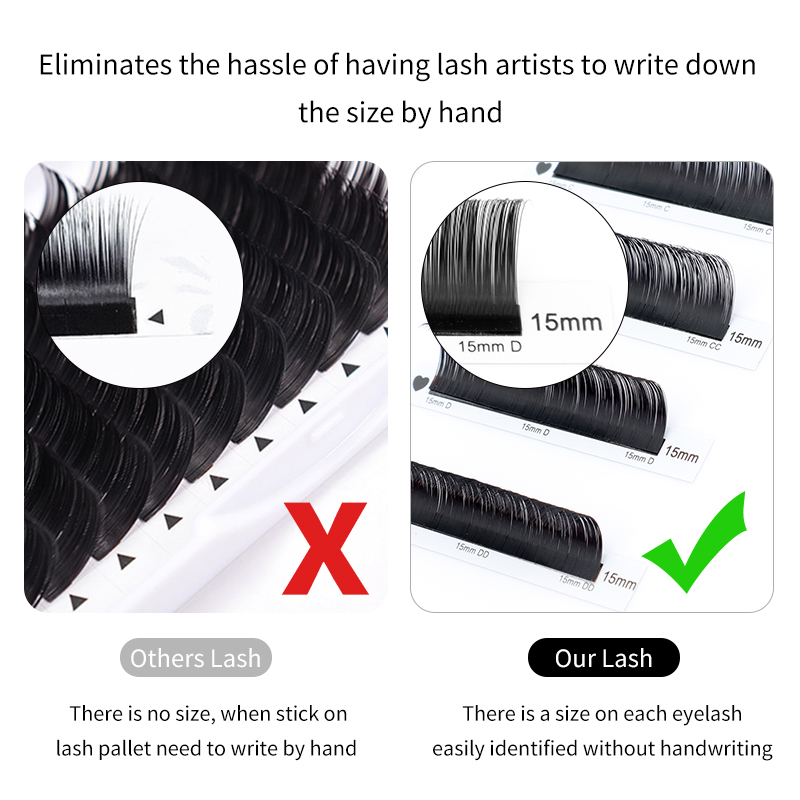 Winky Beauty Custom Your Logo  - Eyelash Extension For Asian Eyes 评论和价格