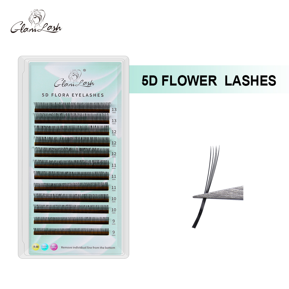 GLAMLASH 5D Flower Lashes Volu - Eyelash Extension Anime Style 评论和价格