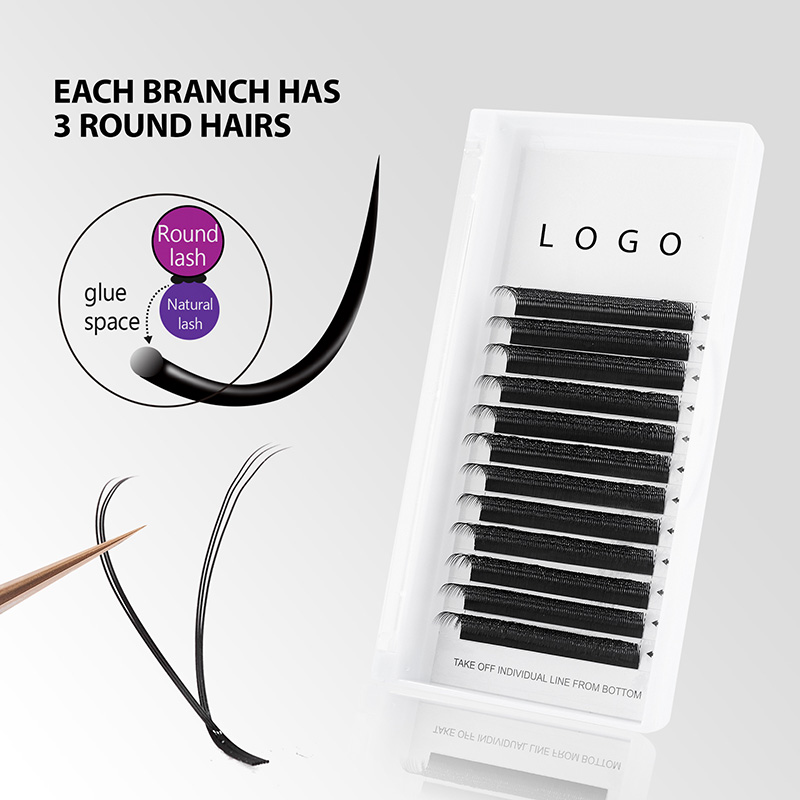 10PCS Upgraded YY Y-Shaped Eye - Eyelash Extension Fan 评论和价格