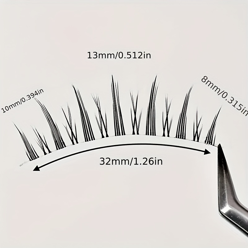 5 Pairs Natural Japanese‑Style - Eyelash Extension Japanese Style 评论和价格