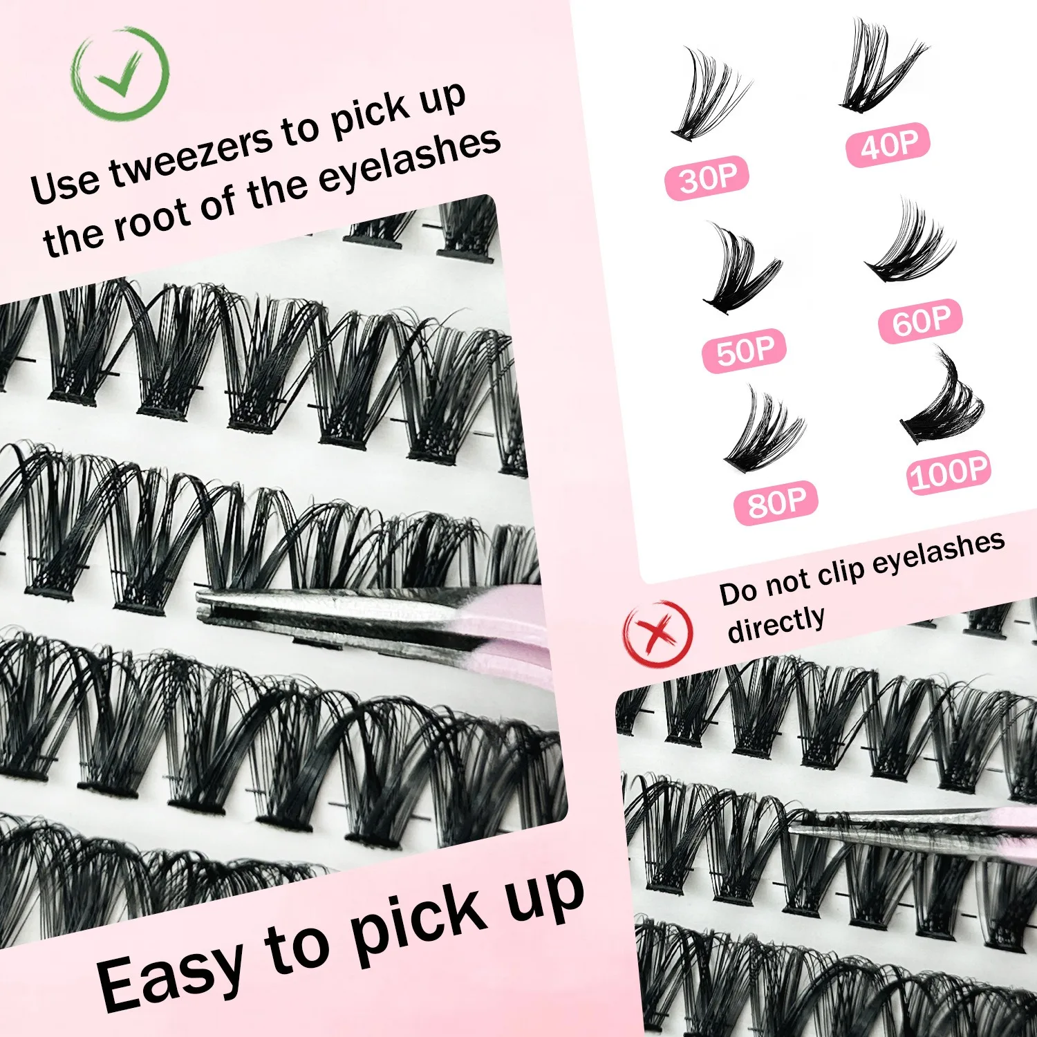 1 Box Eyelash Book - DIY Natur - Eyelash Extension Anime Style 评论和价格