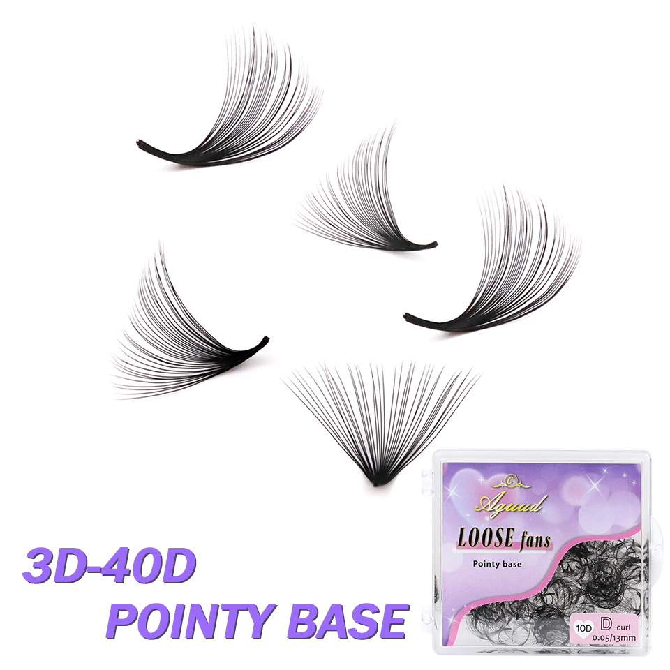 AGUUD 30D 40D Cluster Loose Fa - Eyelash Extension For Asian Eyes 评论和价格