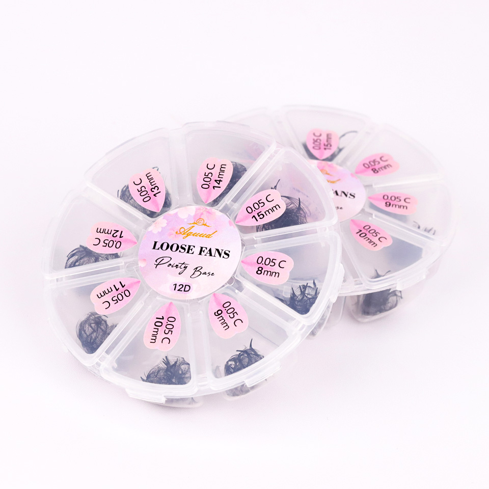 AGUUD 30D 40D Cluster Loose Fa - Eyelash Extension For Asian Eyes 评论和价格